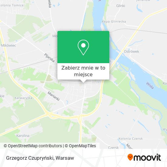 Mapa Grzegorz Czupryński