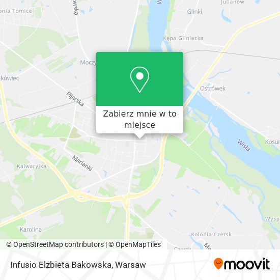 Mapa Infusio Elzbieta Bakowska