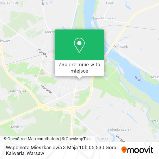 Mapa Wspólnota Mieszkaniowa 3 Maja 10b 05 530 Góra Kalwaria