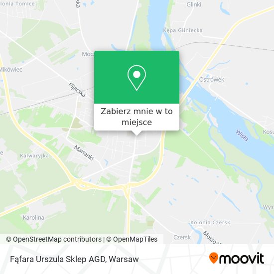 Mapa Fąfara Urszula Sklep AGD