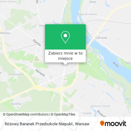 Mapa Różowy Baranek Przedszkole Niepubl.