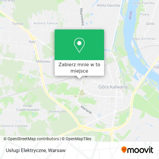 Mapa Usługi Elektryczne