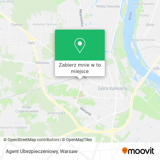 Mapa Agent Ubezpieczeniowy