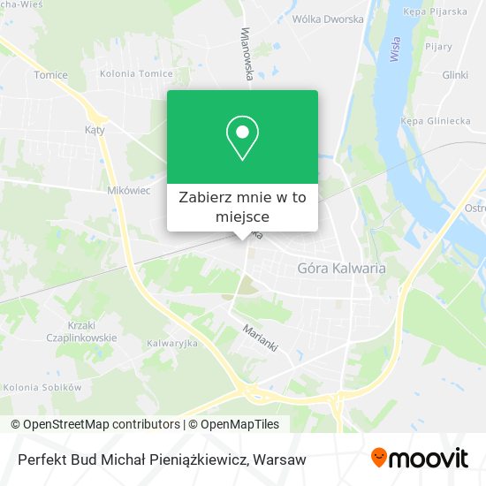 Mapa Perfekt Bud Michał Pieniążkiewicz