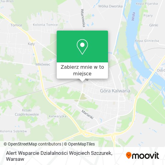 Mapa Alert Wsparcie Działalności Wojciech Szczurek