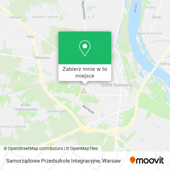 Mapa Samorządowe Przedszkole Integracyjne