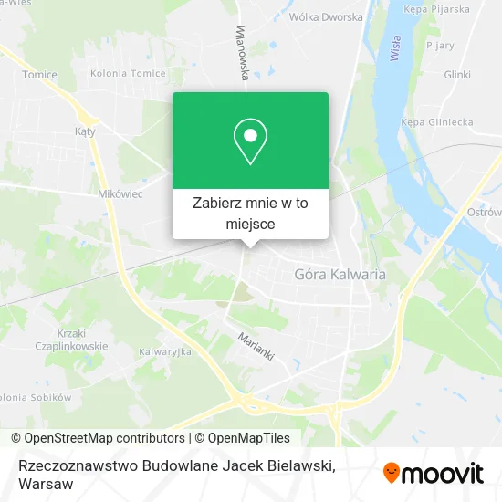 Mapa Rzeczoznawstwo Budowlane Jacek Bielawski