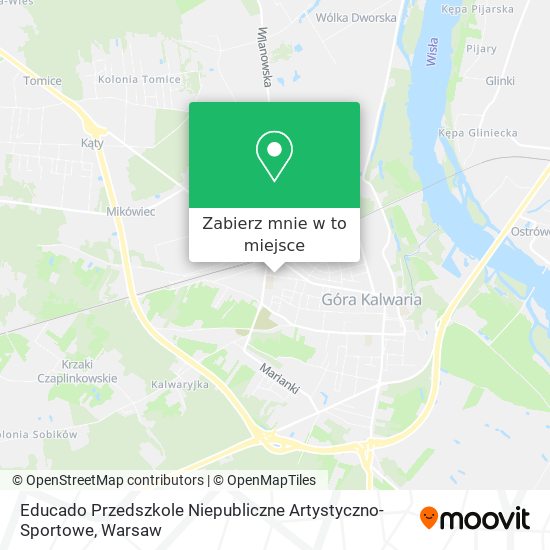 Mapa Educado Przedszkole Niepubliczne Artystyczno-Sportowe