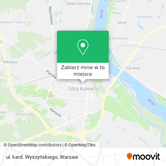 Mapa ul. kard. Wyszyńskiego