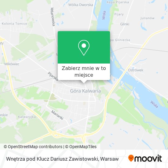 Mapa Wnętrza pod Klucz Dariusz Zawistowski