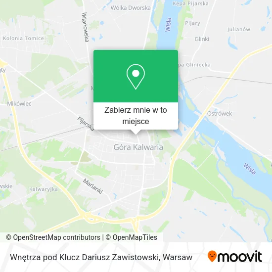 Mapa Wnętrza pod Klucz Dariusz Zawistowski