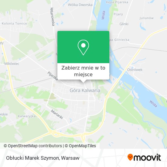 Mapa Obłucki Marek Szymon