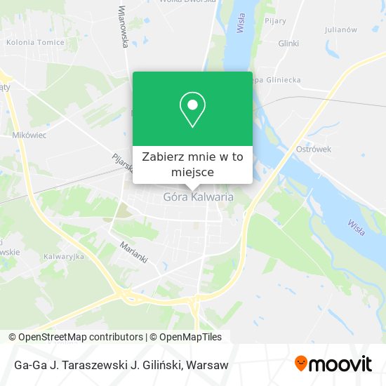 Mapa Ga-Ga J. Taraszewski J. Giliński