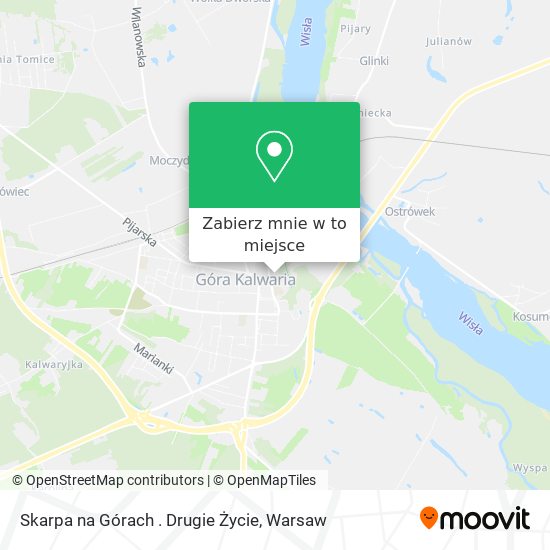 Mapa Skarpa na Górach . Drugie Życie