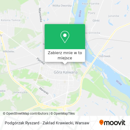 Mapa Podgórzak Ryszard - Zakład Krawiecki