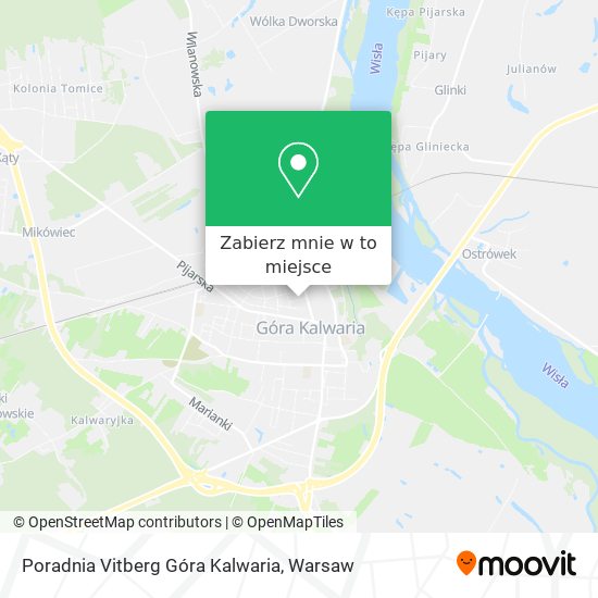 Mapa Poradnia Vitberg Góra Kalwaria