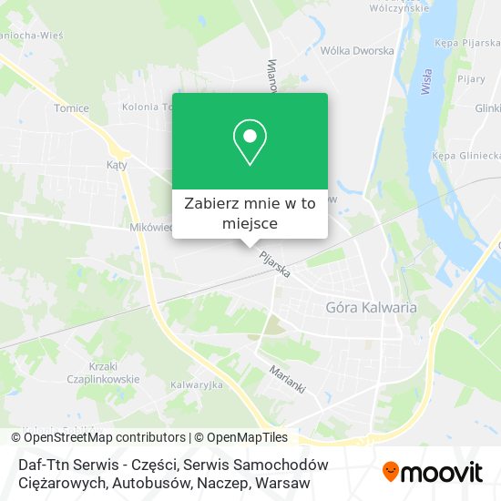 Mapa Daf-Ttn Serwis - Części, Serwis Samochodów Ciężarowych, Autobusów, Naczep