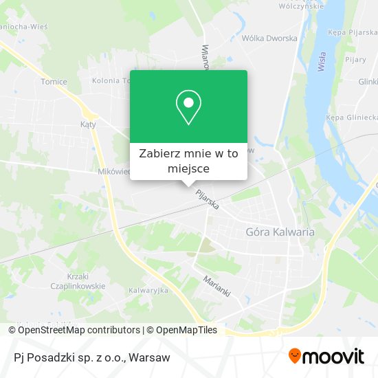 Mapa Pj Posadzki sp. z o.o.