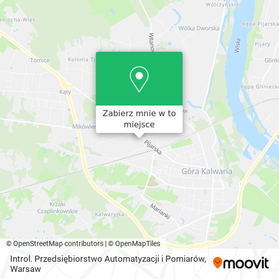 Mapa Introl. Przedsiębiorstwo Automatyzacji i Pomiarów