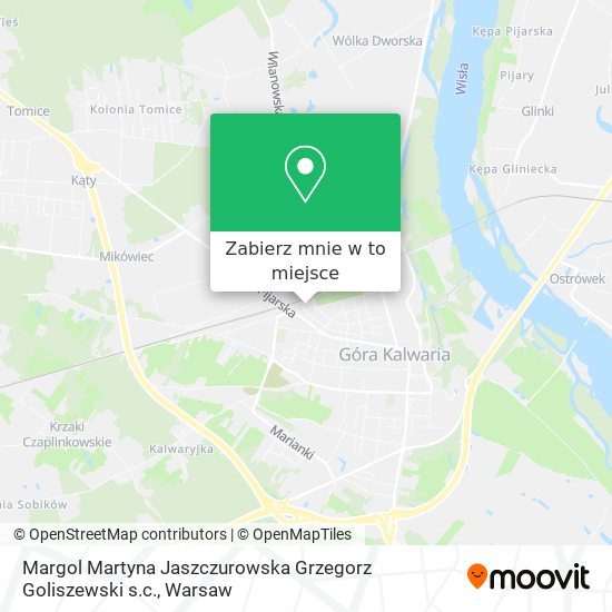 Mapa Margol Martyna Jaszczurowska Grzegorz Goliszewski s.c.