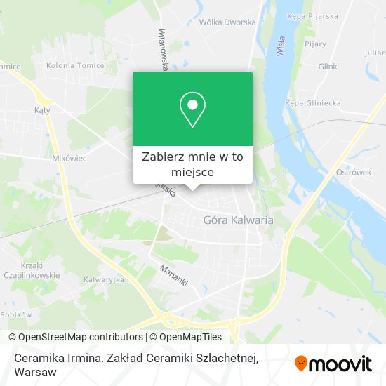 Mapa Ceramika Irmina. Zakład Ceramiki Szlachetnej