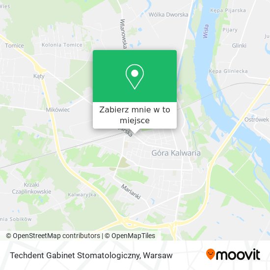 Mapa Techdent Gabinet Stomatologiczny