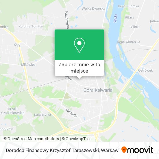 Mapa Doradca Finansowy Krzysztof Taraszewski