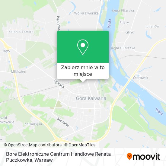 Mapa Bore Elektroniczne Centrum Handlowe Renata Puczkowka