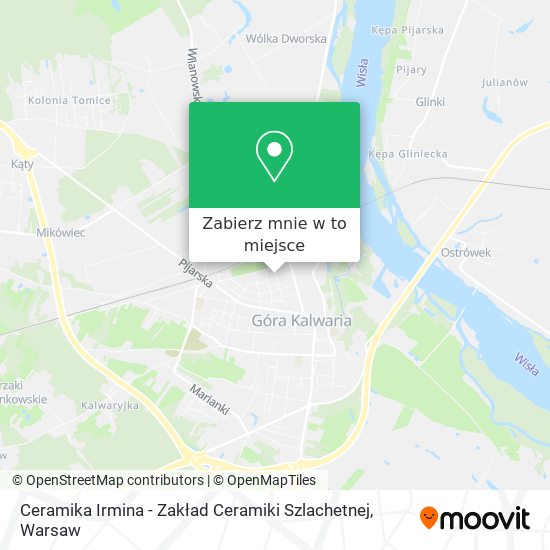 Mapa Ceramika Irmina - Zakład Ceramiki Szlachetnej