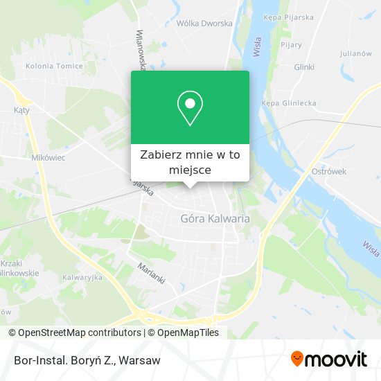 Mapa Bor-Instal. Boryń Z.