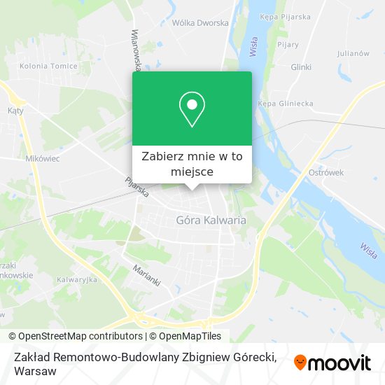 Mapa Zakład Remontowo-Budowlany Zbigniew Górecki