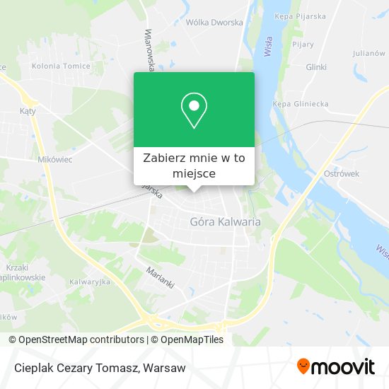 Mapa Cieplak Cezary Tomasz