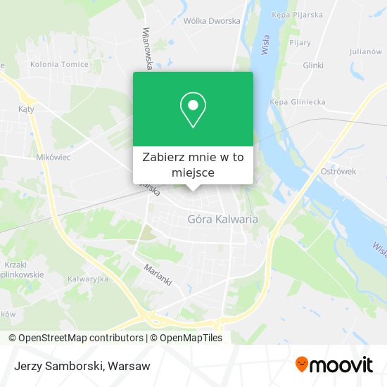 Mapa Jerzy Samborski