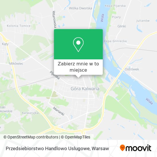 Mapa Przedsiebiorstwo Handlowo Uslugowe