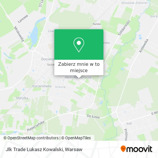 Mapa Jlk Trade Lukasz Kowalski