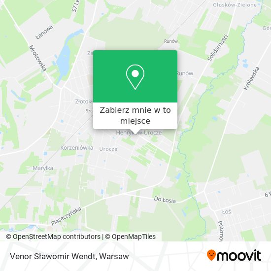 Mapa Venor Sławomir Wendt