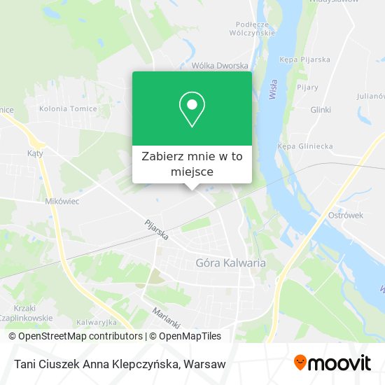 Mapa Tani Ciuszek Anna Klepczyńska