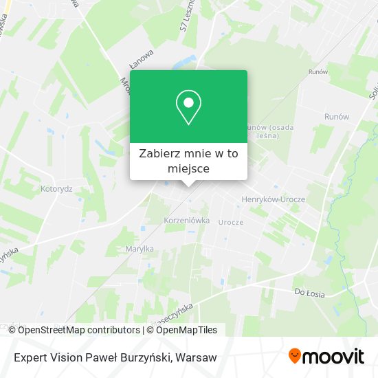 Mapa Expert Vision Paweł Burzyński