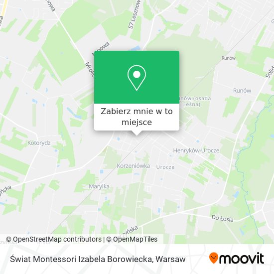 Mapa Świat Montessori Izabela Borowiecka