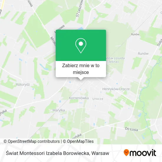 Mapa Świat Montessori Izabela Borowiecka