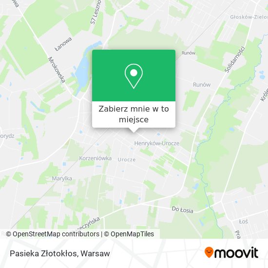 Mapa Pasieka Złotokłos