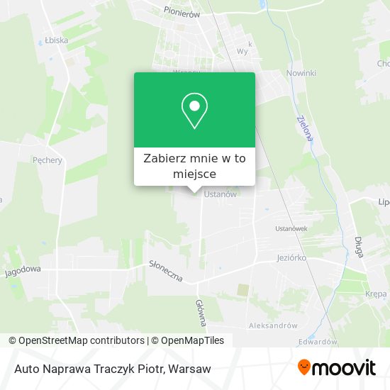 Mapa Auto Naprawa Traczyk Piotr