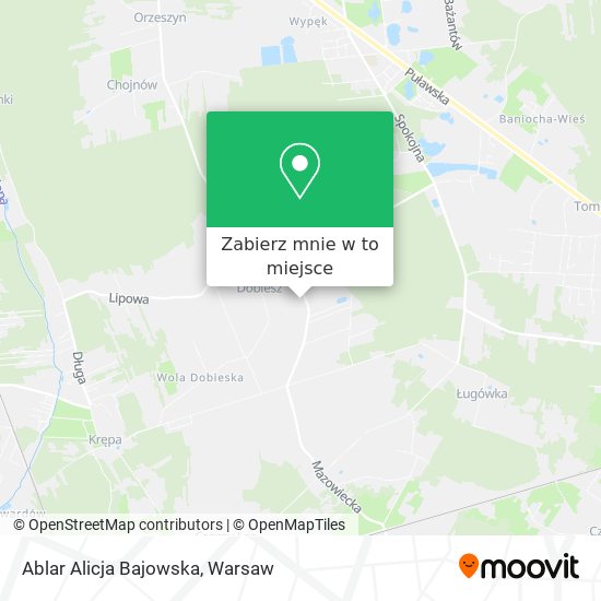 Mapa Ablar Alicja Bajowska