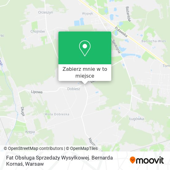 Mapa Fat Obsługa Sprzedaży Wysyłkowej. Bernarda Kornaś