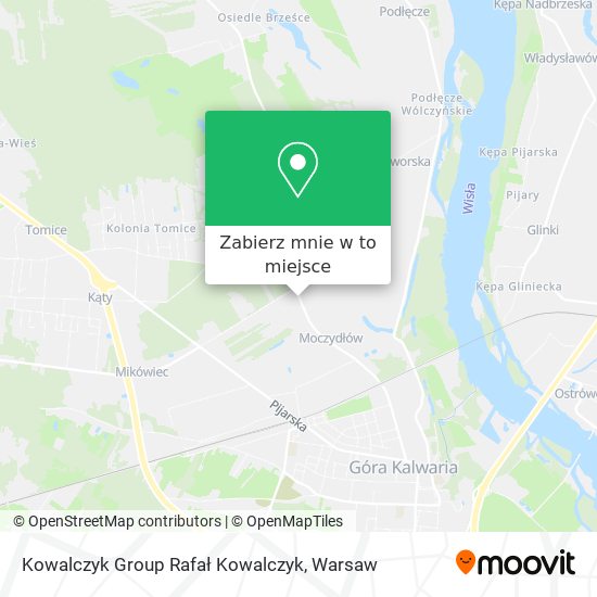 Mapa Kowalczyk Group Rafał Kowalczyk