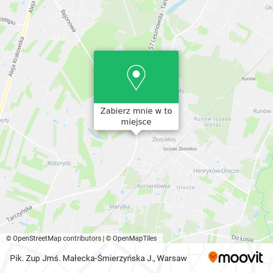 Mapa Pik. Zup Jmś. Małecka-Śmierzyńska J.