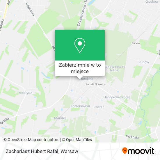 Mapa Zachariasz Hubert Rafał