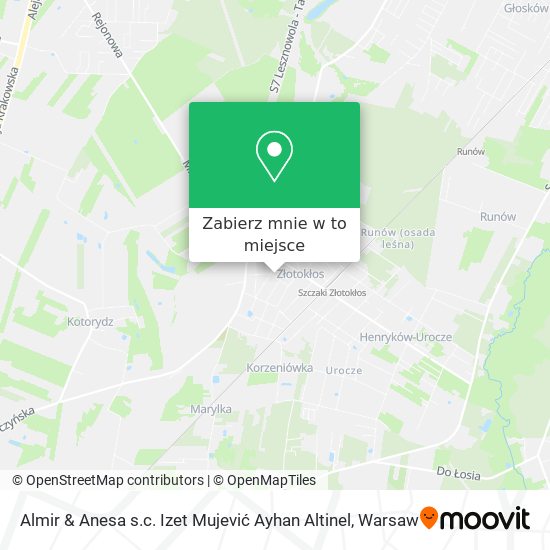 Mapa Almir & Anesa s.c. Izet Mujević Ayhan Altinel