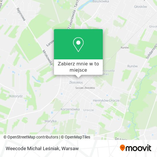 Mapa Weecode Michał Leśniak