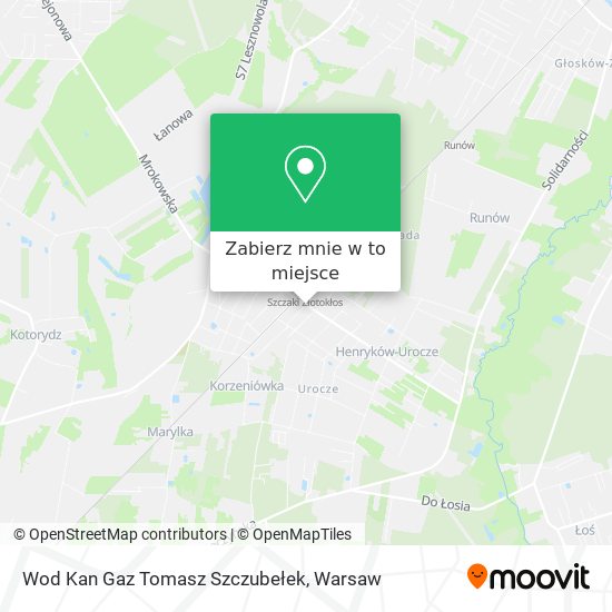 Mapa Wod Kan Gaz Tomasz Szczubełek